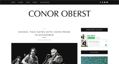 Desktop Screenshot of conoroberst.com